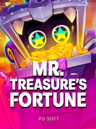 ภาพหน้าปกเกมสล็อตล่าสมบัติ Mr. Treasure's Fortune จาก PG Soft