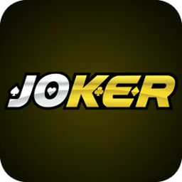 โลโก้ทางการของค่ายเกม Joker บนพื้นหลังเรียบ